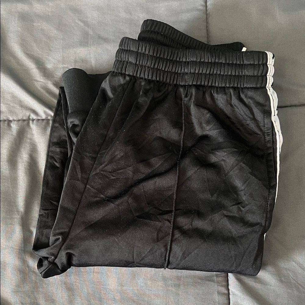 Kappa Unisex Track Pant Black/White Size Medium